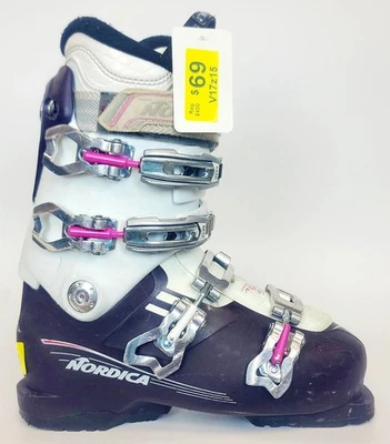 USED $400 Women's Nordica NXT 75W  Ski Boots Sizes 23 23.5 24.5 25 25.5 26 26.5 - Image 1 of 4