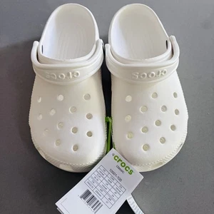 Neu Crocs Unisex Erwachsene leichte klassische Clogs weiß Größe 6 Herren/8 Damen - Bild 1 von 7