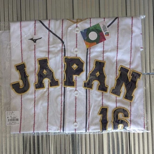 Shohei Ohtani 2023 WBC Uniforme Replica 16 Ricami GIAPPONE M Taglia NUOVO - Foto 1 di 2
