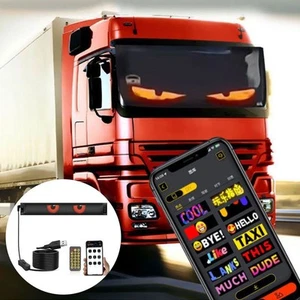 Dynamic Programmable LED Eye Display for Truck and Car with APP Control - Picture 1 of 9