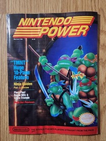 Nintendo Power May/June 1989 Teenage Mutant Ninja Turtles NES TMNT VG+