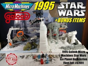 1995 Galoob Micro Machines Star Wars Ice Planet Hoth Action Fleet Set #67091 - Bild 1 von 24