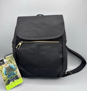 Travelon Anti-Theft Signature Black Backpack NWT - Picture 1 of 8