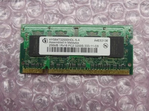 Infineon 256MB PC2-3200S-333-11-C0 Memory RAM HYS54T32000HDL-5-A - Picture 1 of 3
