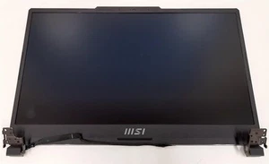 MSI Cyborg 15 A12UDX Tapa Completa FHD LCD Pantalla Pantalla Bisagra Conjunto Grado A - Imagen 1 de 2