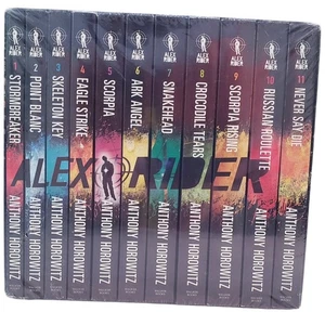 New ~ Sealed Alex Rider The Complete Missions 1-11 Book Box Set Anthony Horowitz - Picture 1 of 8