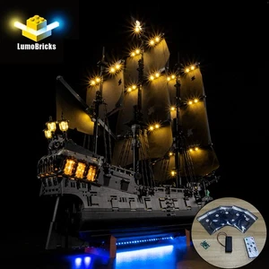 DIY Licht für LEGO Captain Jack Sparrows Piratenschiff 10365 Set (Fernbedienung) - Picture 1 of 19