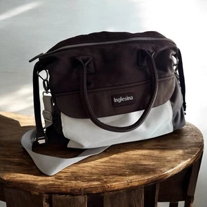 Inglesina Trilogy Day Bag Brown/white, Stroller Bag, Mommy Bag, Diaper Bag - Picture 1 of 13