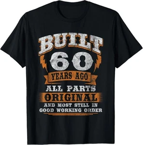 60th Birthday Gift Funny Birthday Saying for 60 Years Old T-Shirt - Picture 1 of 4