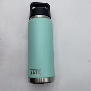 Yeti Rambler 26 OZ Bottle Seafoam Teal Chug Cap SEE PICS VERY GOOD CONDITION - Picture 1 of 13