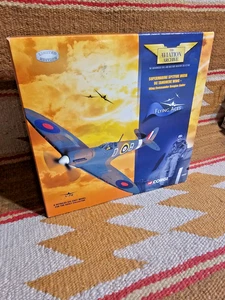 🔥CORGI AVIATION ARCH. AA49002 S.MARINE SPITFIRE MKIIA D. BADER 1:72 LtdEd NIBx - Picture 1 of 12