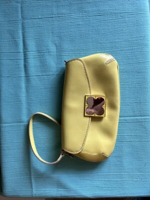 liz claiborne purse yellow - Image 1 of 4