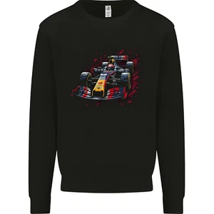Motorsports Car Formula Kids Sweatshirt Jumper - Picture 1 of 3