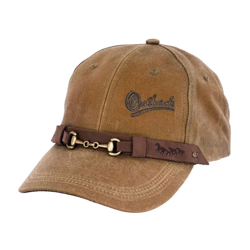 Gorra ecuestre Outback Trading unisex adultos a prueba de viento piel aceitosa OSFA - todos los colores Foto 1 de 1
