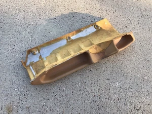 1266802117 DRIVERS DASH W126 300SE 300SEL 420SEL 560SEL AIR BAG TRAY PALOMINO - Picture 1 of 2