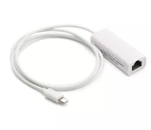 Für iPhone 14 13 12 11 iPad zu RJ45 Ethernet LAN Netzwerkkabel Adapter Konverter - Bild 1 von 12