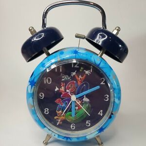 2009 Disney Mickey Mouse & Friends Bell Alarm Clock Lights Up- For Parts