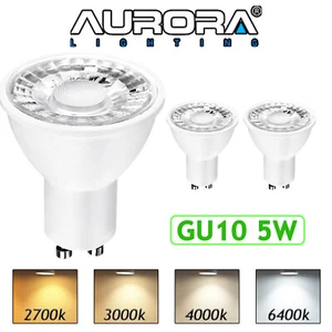3x LED GU10 Bulbs Spot Lights Dimmable Warm Cool Daylight White Downlight Lamps - Picture 1 of 10