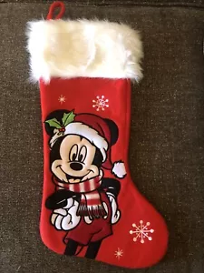 Disney Mickey Mouse Weihnachten Urlaub Strumpf. Neu ohne etikett - Bild 1 von 2