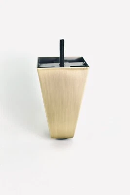 Sofá/silla/pierna otomana con patas de acero inoxidable de 5" - Juego de 4 Foto 1 de 4