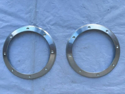 USED RING BROTHERS 1969 CHEVY CAMARO BILLET HEADLIGHT BEZELS (NON RS MODEL) - Image 1 of 4