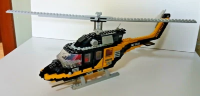 LEGO VINTAGE SET  5542 BLACK THUNDER HELICOPTER UNBOXED WITHOUT INSTRUCTIONS - Image 1 of 4