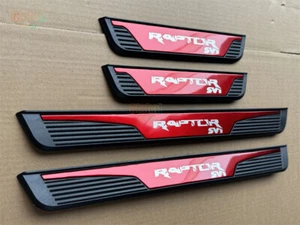 Car Accessories For Ford Raptor SVT Auto Parts Door Sill Scuff Plate Protector - Picture 1 of 13