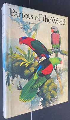 1973 1st PARROTS OF THE WORLD Cooper/Forshaw MONUMENTAL 685 PLATES FREE EXPR W/W - image 1 of 4