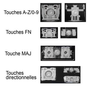 Touche Clavier LENOVO Yoga 530-14  720-13 730-13 730-15 C640-13 C740-14 S740-14 - Picture 1 of 3