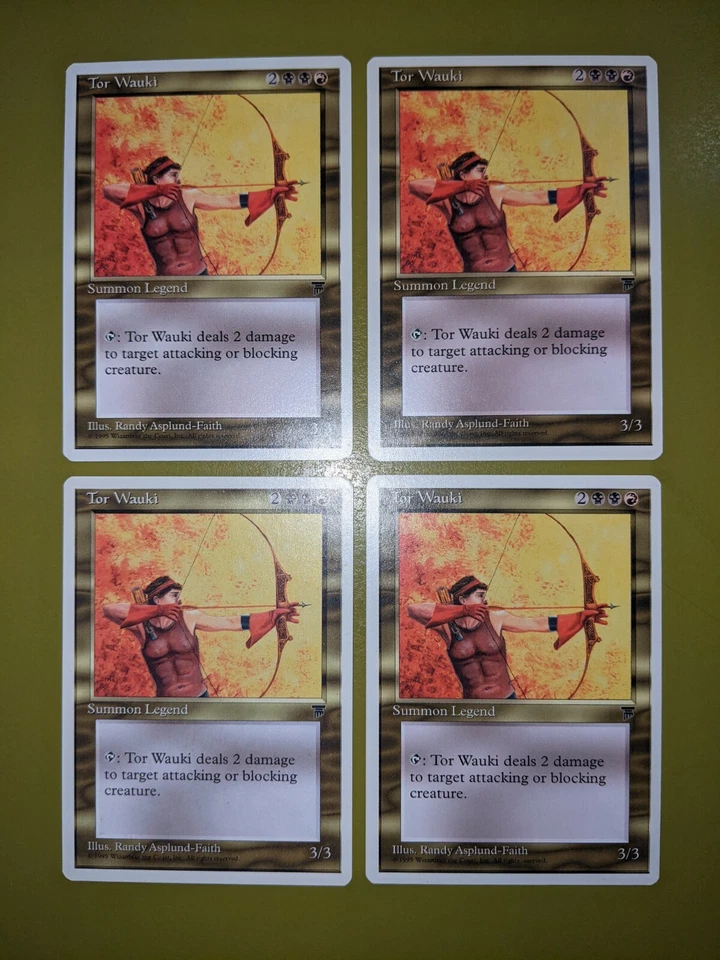 Tor Wauki x4 Chronicles 4x Playset Magic the Gathering MTG  - Image 1 of 1