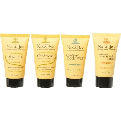 The Naked Bee Orange Blossom Honey Gift Set - 3-Piece Travel Kit Beeswax & Honey - Image 1 of 3