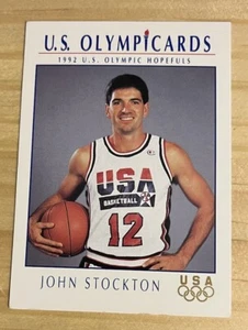 Skybox/Impel Olympicards #17 1992/93 John Stockton - EE. UU. Baloncesto MLB HOF - Imagen 1 de 2