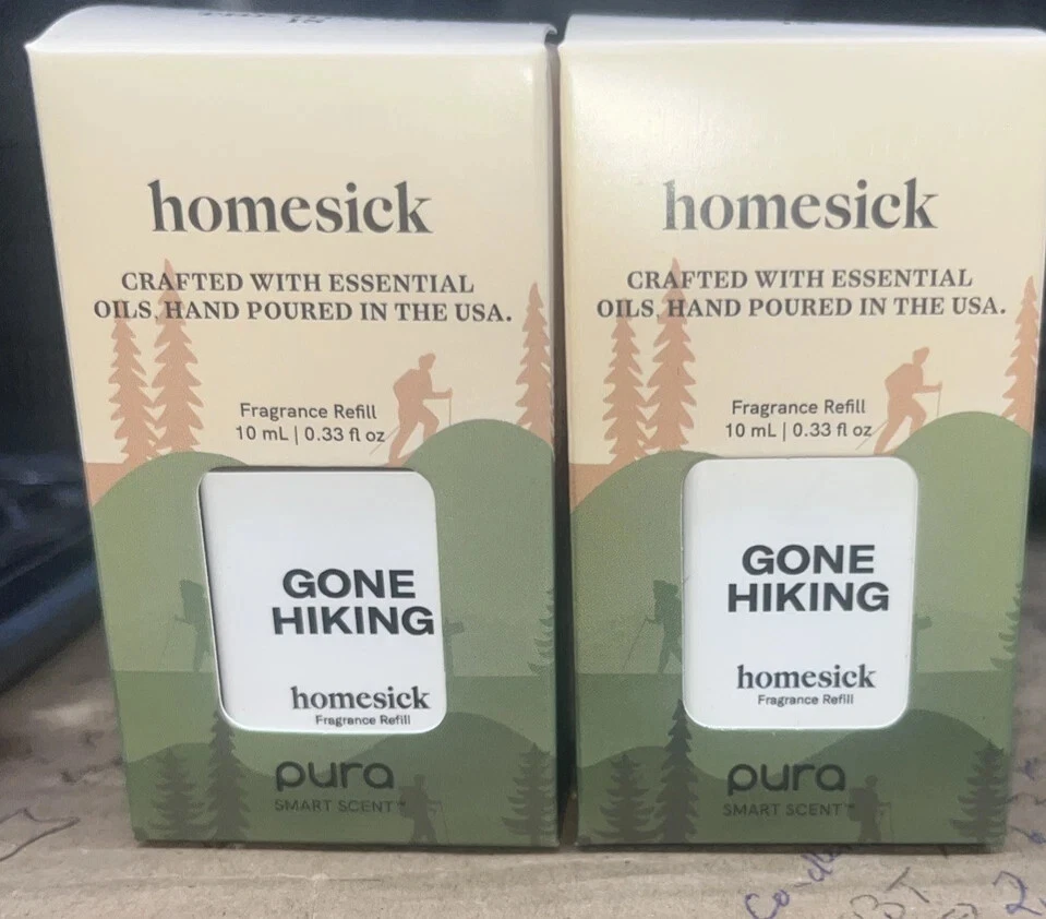 Pura Gone Hiking Fragrance Refill 2-Pack (10mL) - Smart Diffuser Compatible