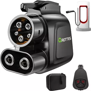 Tesla NACS Supercharger to CCS EV Charging DC 250kW Adapter Ford Rivian GM Volvo - Foto 1 di 10