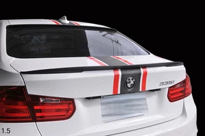 Alerón labial maletero de carbono BMW F80 modelo M3 tipo rendimiento sedán serie 3 2014+ - Imagen 1 de 3