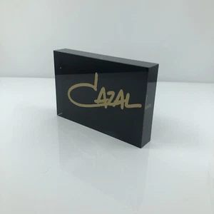 Nuovo MODELLO DISPLAY LOGO CAZAL Nero & Oro Esposizione LOGO SEGNO OCCHIALI Logo Rivenditore - Foto 1 di 13
