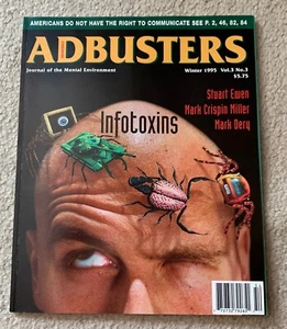 ADBUSTERS magazine volume 3 # 3 winter 1995 - Picture 1 of 2