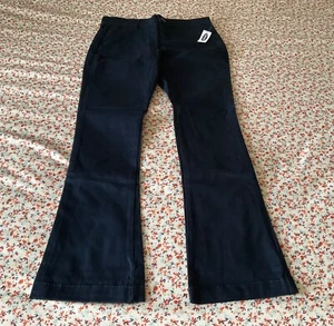 NEW OLD NAVY Girls Navy Uniform School Pants Bootcut Size 14 - Picture 1 of 2