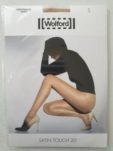 WOLFORD STRUMPFHOSE SATIN TOUCH 20 DEN GRÖSSE S (FR 40/42) FARBEN KOSMETIK  - Bild 1 von 3