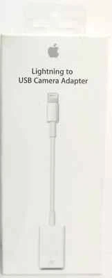 Apple - Lightning-to-USB Camera Adapter - White MD821ZM/A - Image 1 of 2