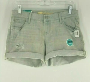 Pantalones cortos de mezclilla elásticos de 3,5 entrepiernas Old Navy Boyfriend para mujer 14 - Imagen 1 de 4