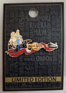 Hard Rock Cafe Happy Birthday Guitar Pin - Picture 1 of 3