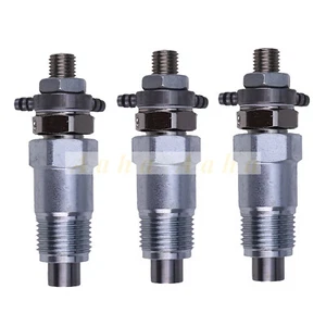 3 x Fuel Injectors 15221-53020 for Kubota Tractors B8200 B7200 w/ D950 Engines - Picture 1 of 6