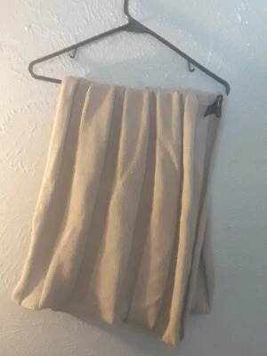 New York Company Scarf- Light Sweater Wrap Around Brown Used Size M #144 - Image 1 of 3