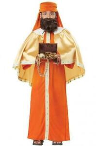 Boys Gaspar Wise Man Costume, Three Kings, Christmas Play, Halloween Biblical 
