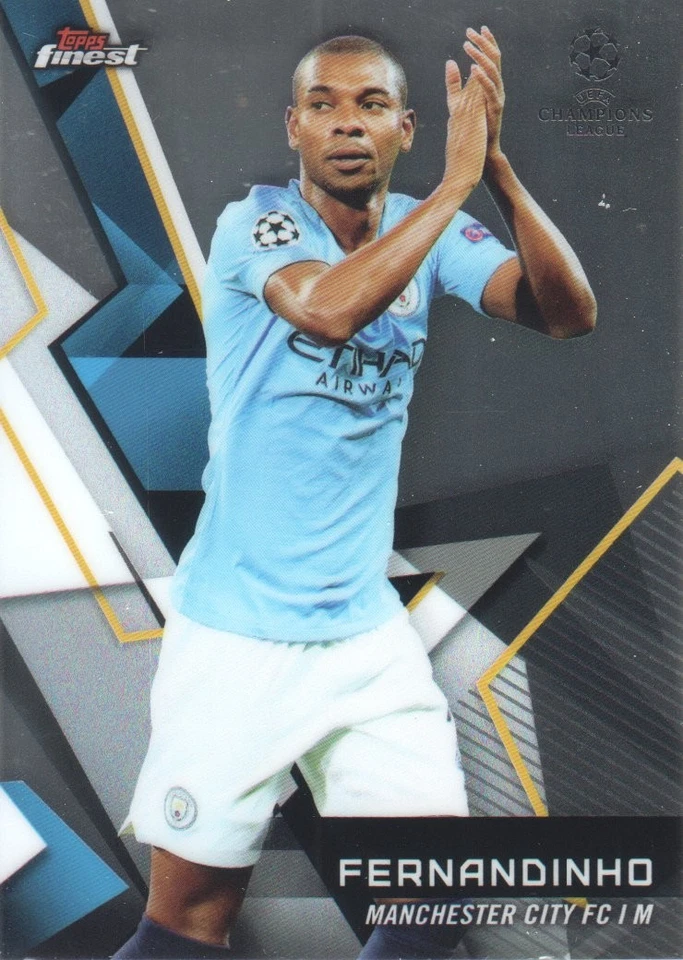 2018-19 Finest UEFA Champions League Soccer Trading Cards BASE: Pick From List - Image 1 of 1