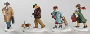 Department 56 Christmas In The City Busy City Sidewalks-Set Of 4 - Boxed 7648226 - Picture 1 of 1