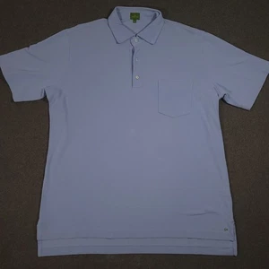 Sid Mashburn Poloshirt Herren XL Hellblau Kurzarm Golf Baumwolle - Bild 1 von 16