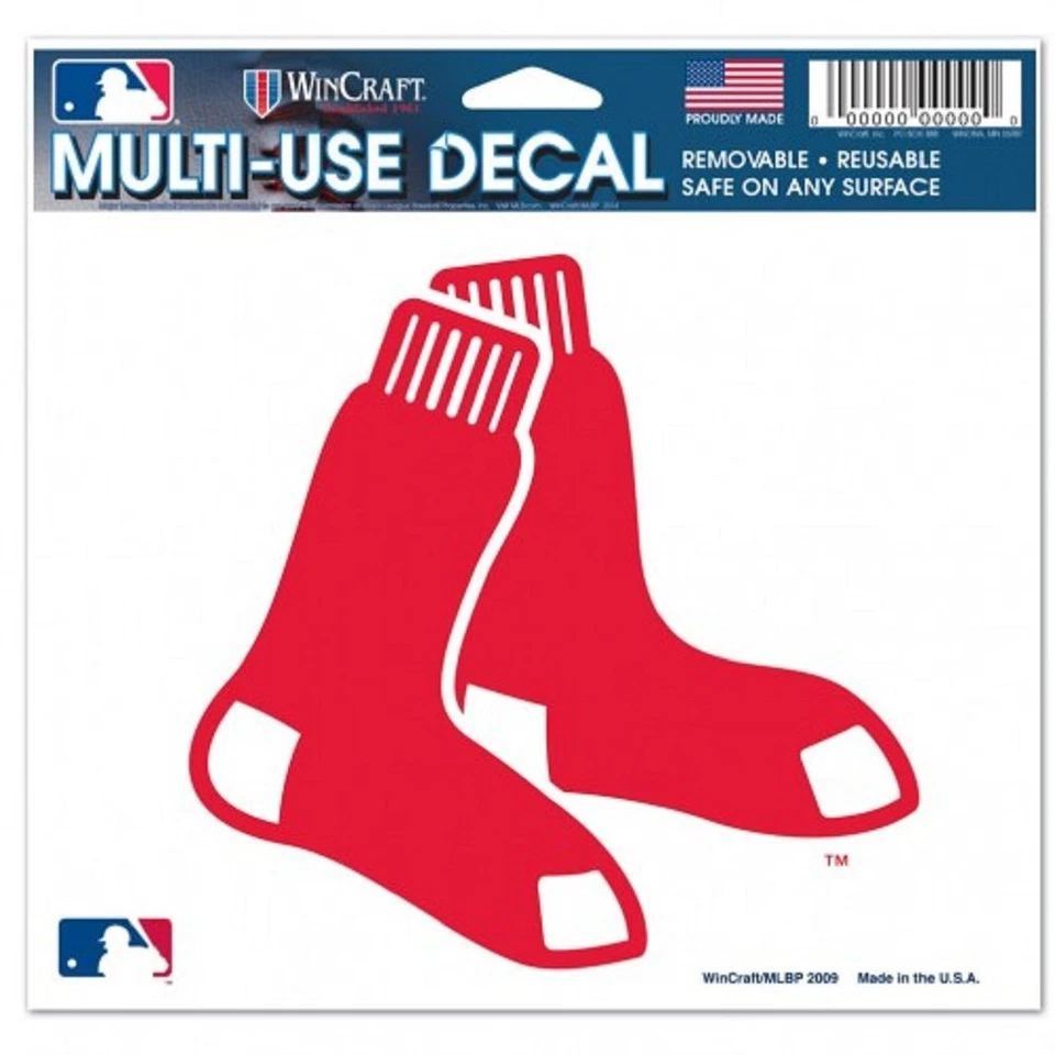 WinCraft Boston Red Sox Sock Logo 5" " Multi-Use Decal