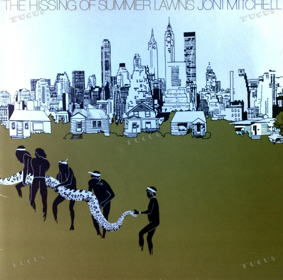 Joni Mitchell - The Hissing Of Summer Lawns LP (VG/VG) .* - Image 1 of 1